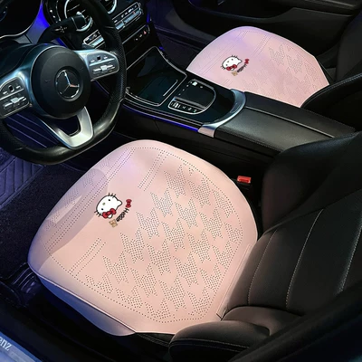 Seat Cover for All Seasons, Seat cushion, seat cover - kt-cat-pink-saddle-pad-front-row-half-cover-seat-cushion-2-pieces-no-specifications