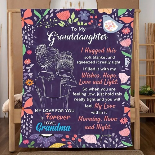 Exclusive Creative Flannel Throw Blanket, Thick Napkin Blanket, Digital Print Throw, Skin-Friendly American Style