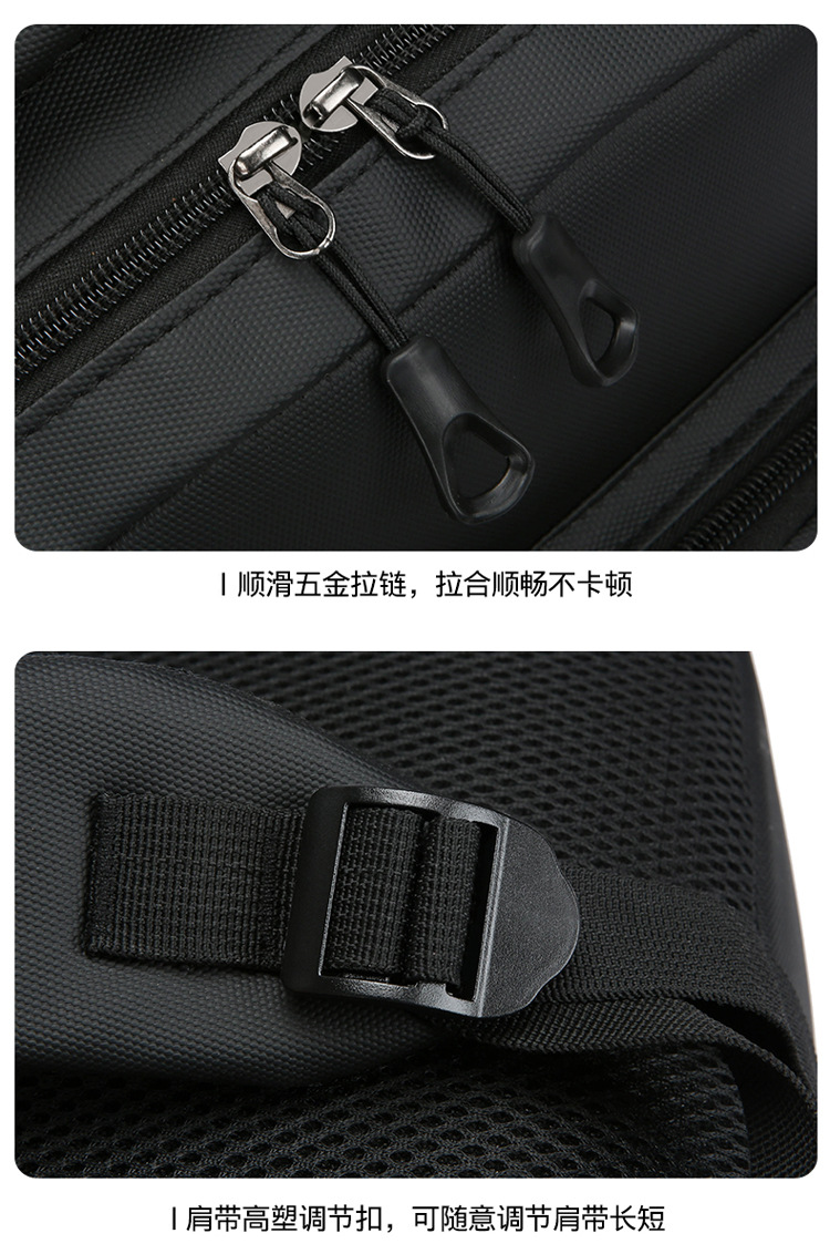 Amazon backpacks for men's business trips, new large-capacity computer bags, and multi-functional school bags for students undefined