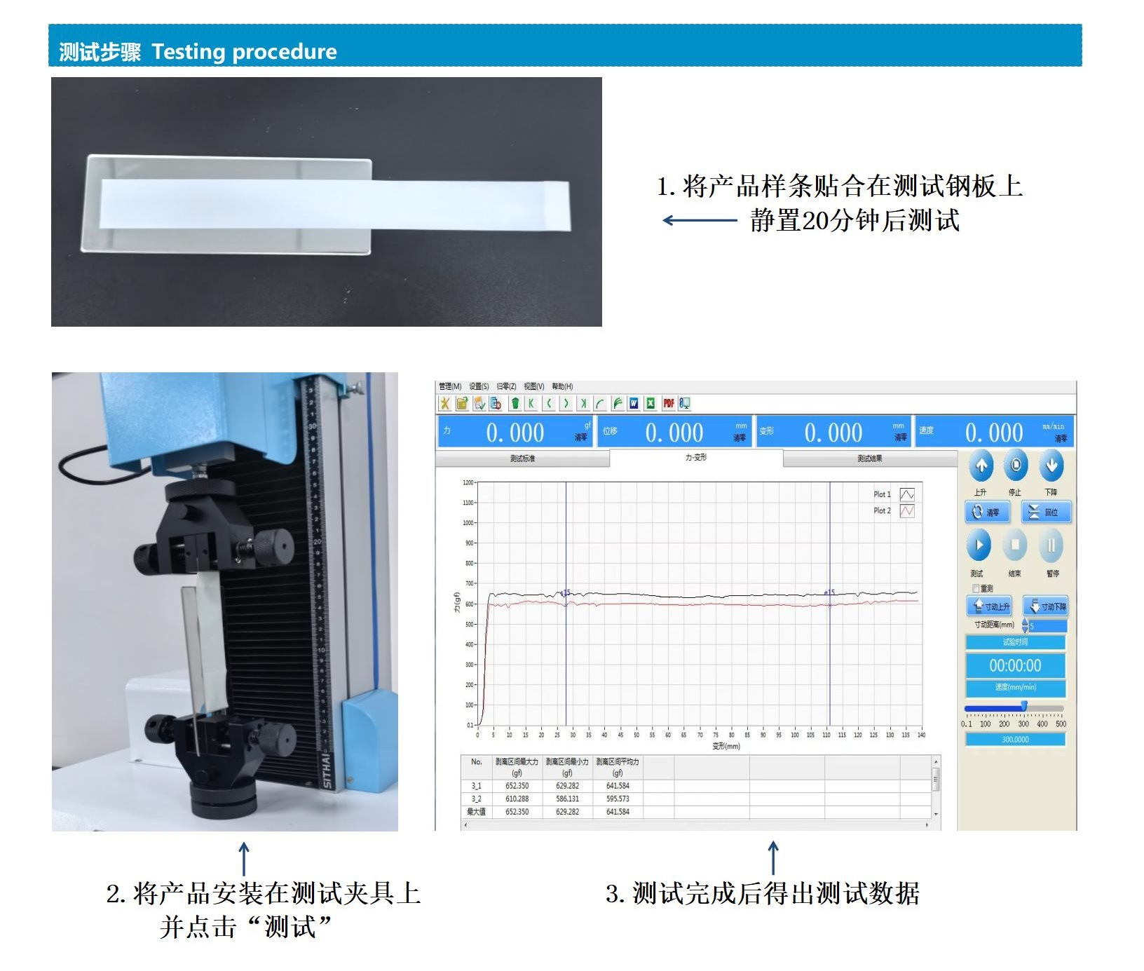 ST-D200电脑式剥离试验机-技术规格书_01
