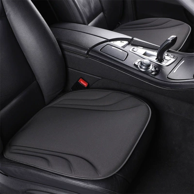 Seat Cushion, Seaweed Fiber, Ultra-Thin, High-End: Four Seasons Pad - high-quality-latex-seaweed-fiber-dark-gray-2-cushions-new-car-seat-cushions