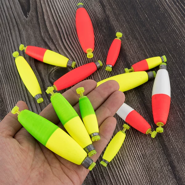 High sensitive long strip with counterweight EVA float with lead pendant fishing float can be far cast eye-catching foam float cross-border