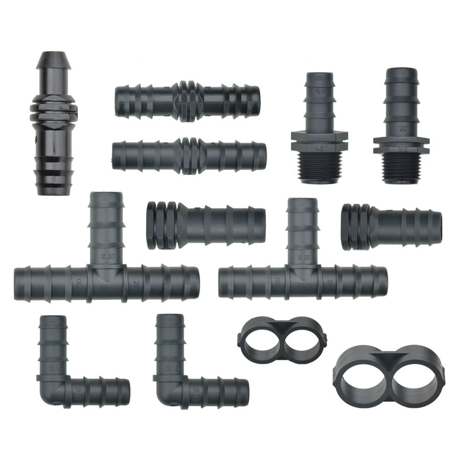 Амазонка трансграничные горячие продажи ирригационных труб соединитель тройник байпасная пластиковая трубка pe фитинги для капельного орошения трубы pe соединитель трубы