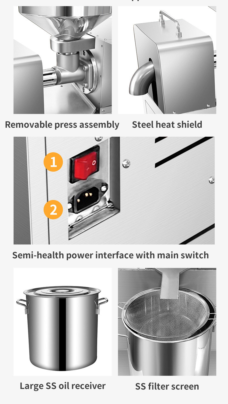 600W Automatic Oil Press Machine - Intelligent Cold Angola | Ubuy