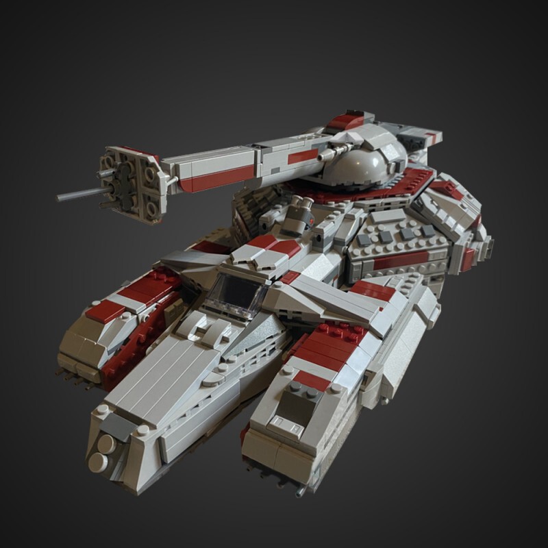 Moc-231857 Star Wars Rx-200 Saber (Republic Dazzler Tank) Building Blocks Cross-Border Hot Item Moc-231857 Star Wars Rx-200 Saber (Republic Dazzler Tank) Building Blocks Cross-Border Hot Item