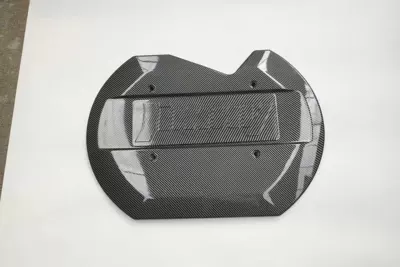 new Jimny models: Jimny: Spare wheel cover - carbon-fiber-pattern