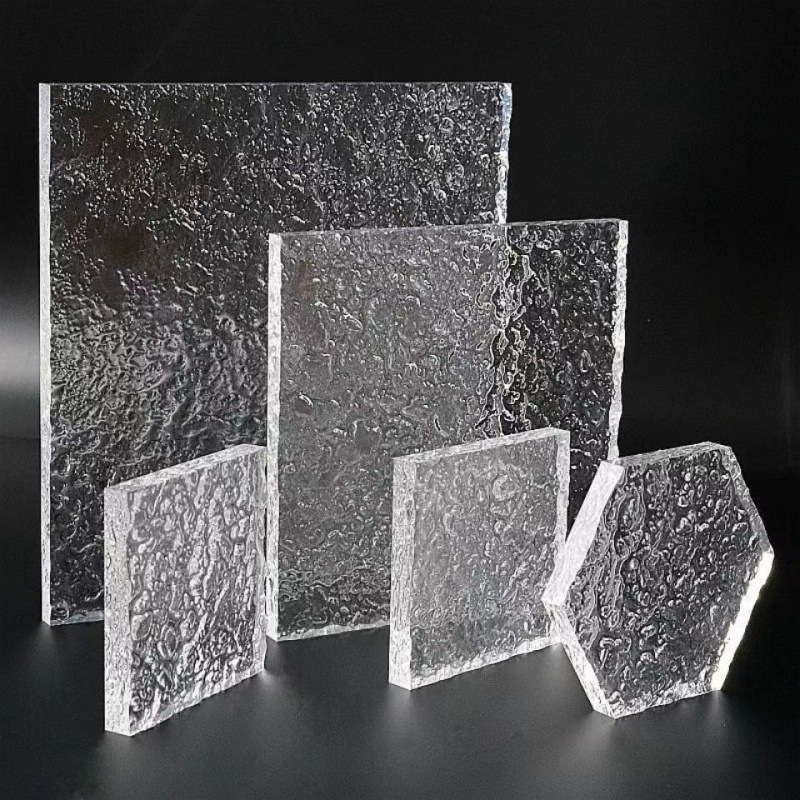 亚克力板长虹条纹板有机玻璃纹理水波纹石头纹装饰加工任直径圆片