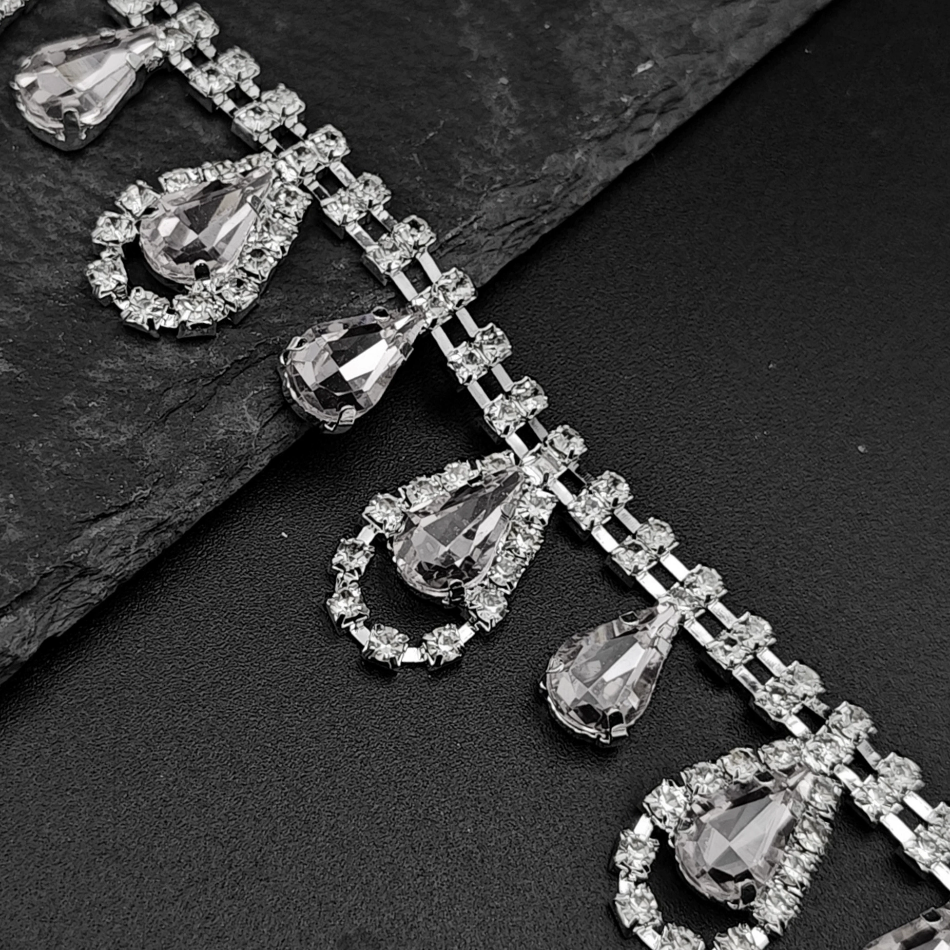 Accessory with tassels drop-shaped, chain, accessories, DIY