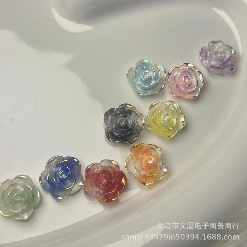 2023 New luminous Mabei small rose card 14 Halo rose Japanese hand-made material DIY spot wholesale 2023 New luminous Mabei small rose card 14 Halo rose Japanese hand-made material DIY spot wholesale