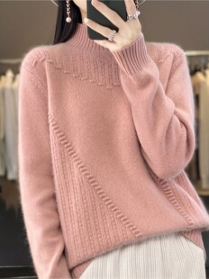 J 16421 Semi-High Neck Knit Sweater ����Ië�� �W���羳