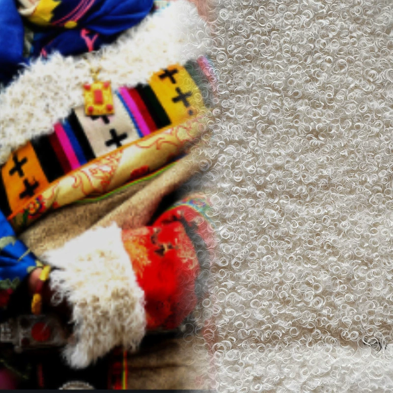 Sheepskin mattress lamb wool sheepskin mouth lamb hidden inner liner fur integrated fur clothing warm real fur