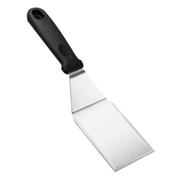 Juego de herramientas de barbacoa de acero inoxidable, popular en el mercado internacional, para exteriores, espátula para barbacoa, espátula para teppanyaki, juego combinado de herramientas.