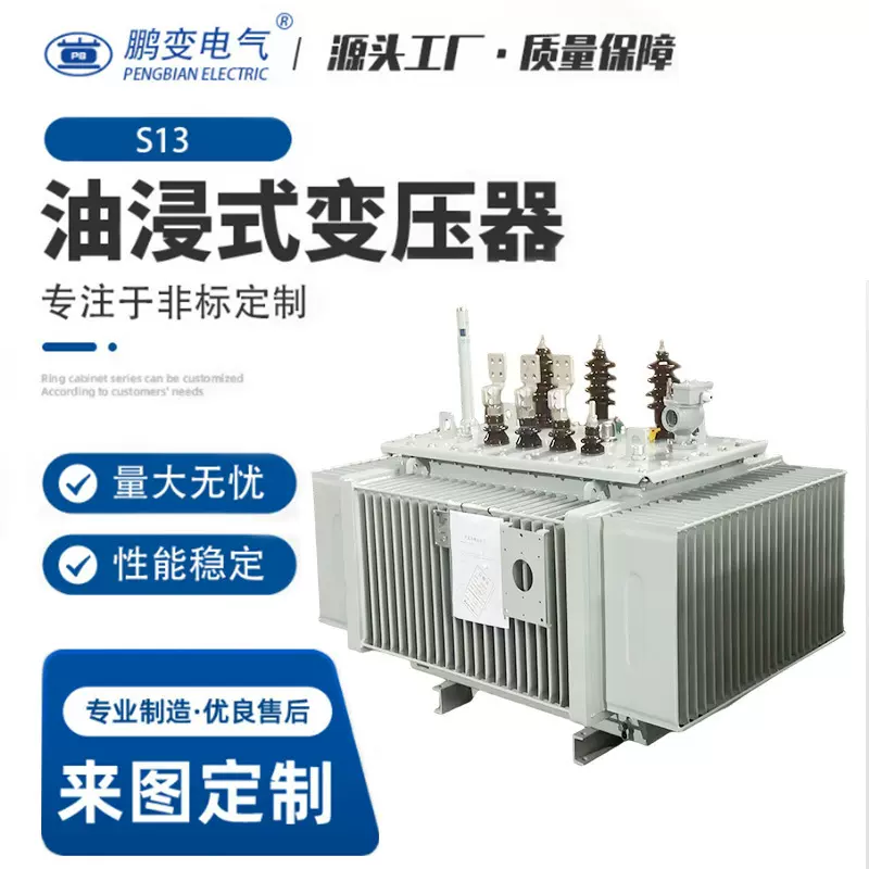 鹏变电气 20KV变压器S11-M-315/20KV油浸式配电变压器电力变压器