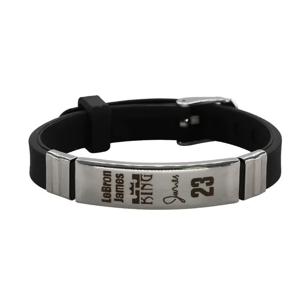 Metal James black buckle