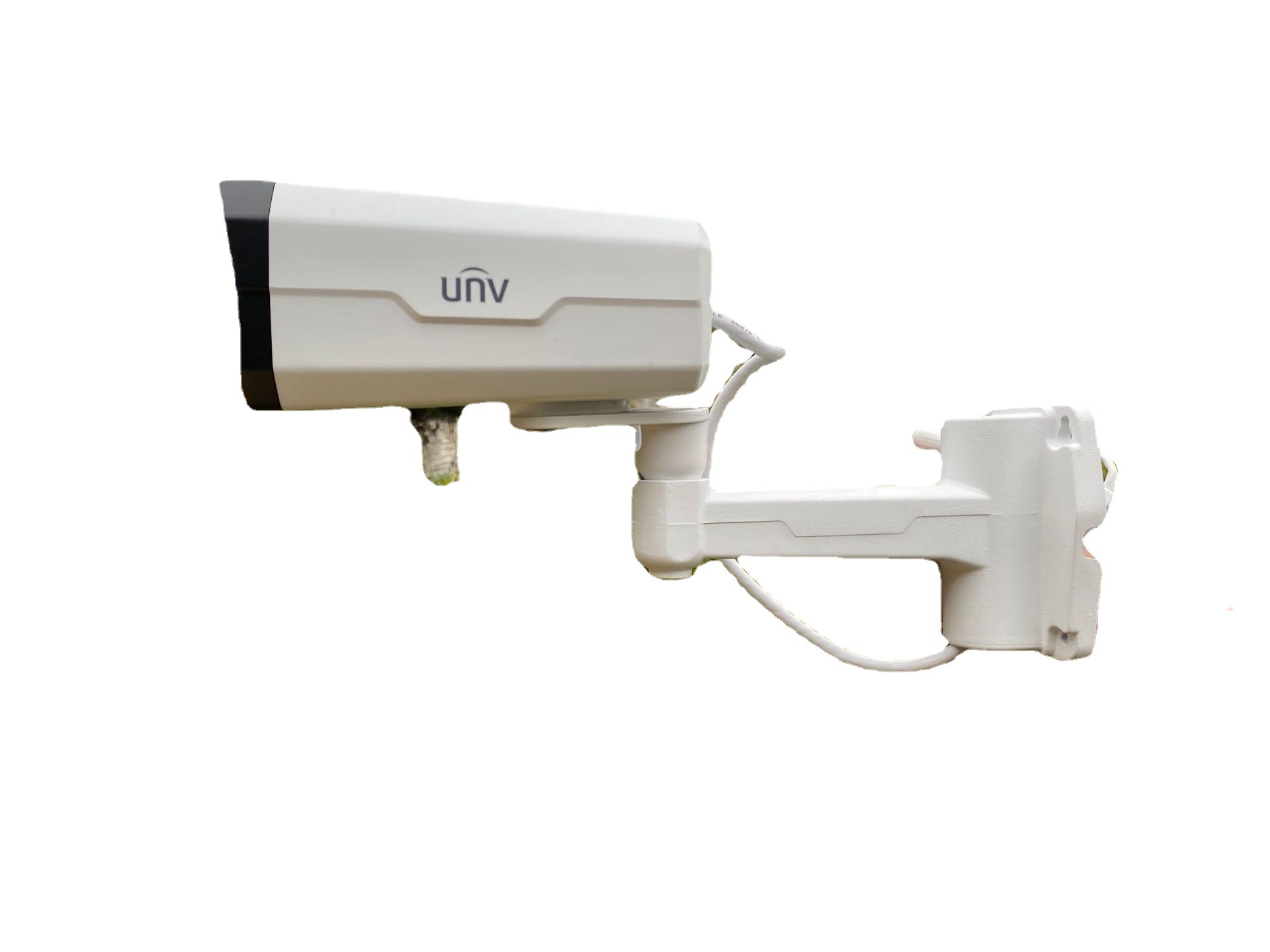 监控支架 摄像头塑料收纳支架 宇视同款枪机藏线盒鸭嘴支架万向头