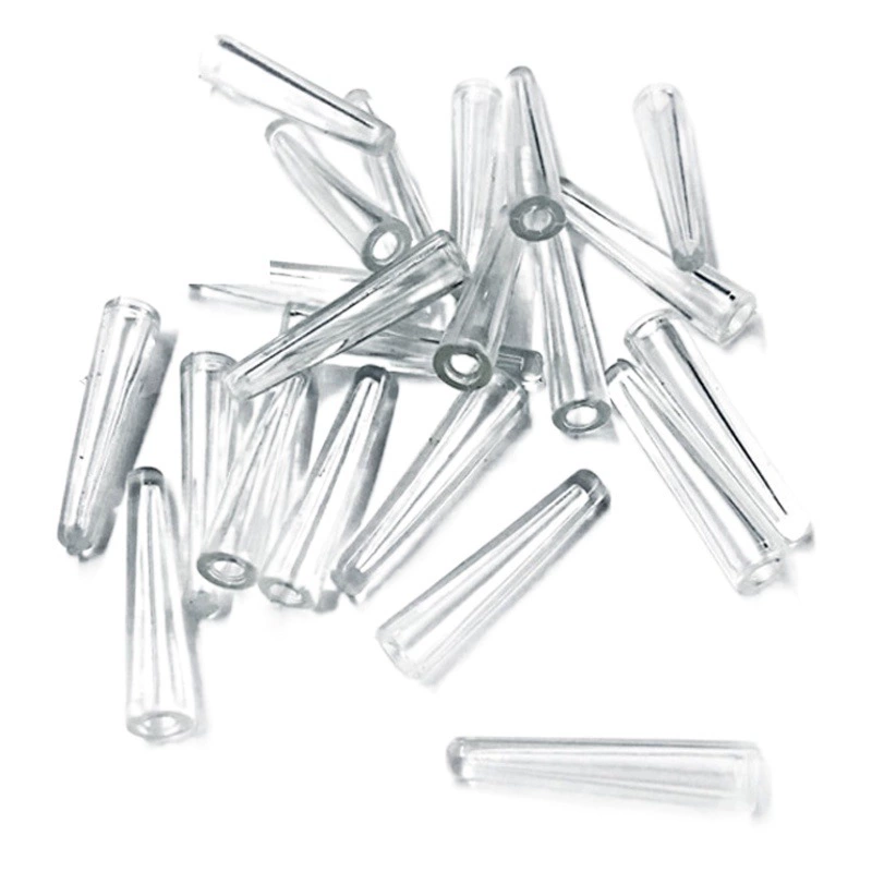 Игла для акупунктуры защитный рукав игла резиновая прозрачная заостренная Втулка с фруктовым знаком игла для бармена игла для презерватива маленькая оболочка