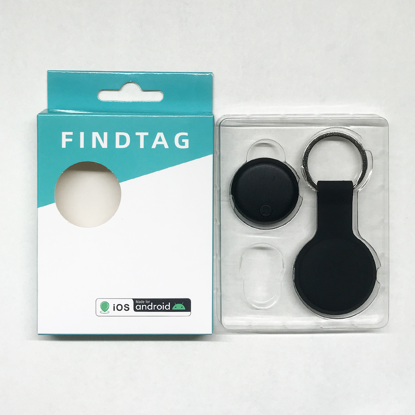 Localizador Airtag transfronterizo llavero de coche airtag para posicionamiento global mochila para mascotas billetera dispositivo anti-pérdida