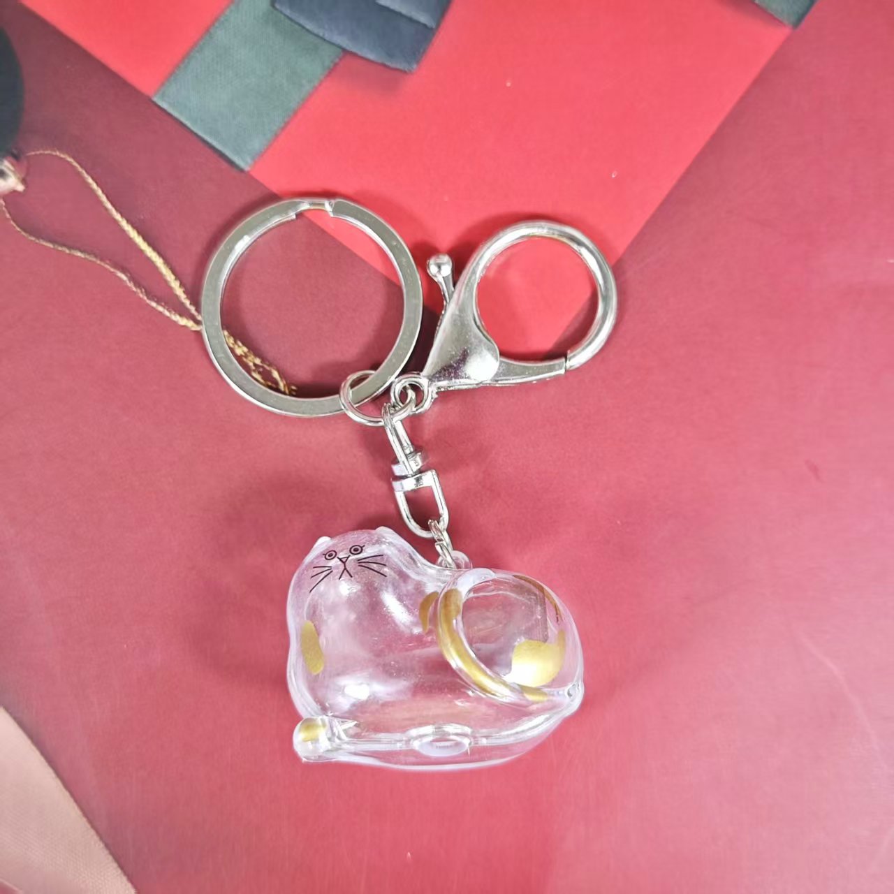 Caja de Almacenamiento Transparente para Pelo de Gato, Popular Transfronterizo, Cápsula para Guardar Pelo de Gato, Bolsa Conmemorativa, Llavero, Colgante para el Cuidado del Gato