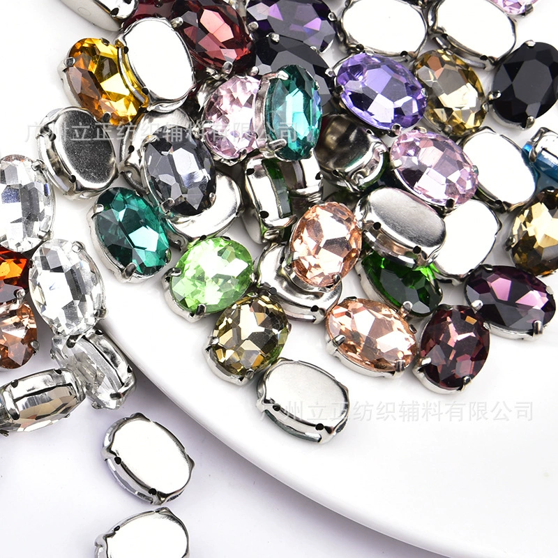 High quality glass silver footwear, bag, accessory, accessories