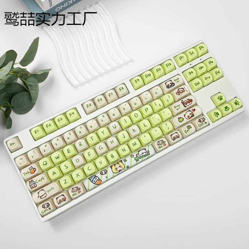 クレヨンしんちゃんメカニカルキーボードかわいいカスタマイズされた 87 キー有線 e スポーツメカニカルキーボード白色光ゲームオフィス|undefined