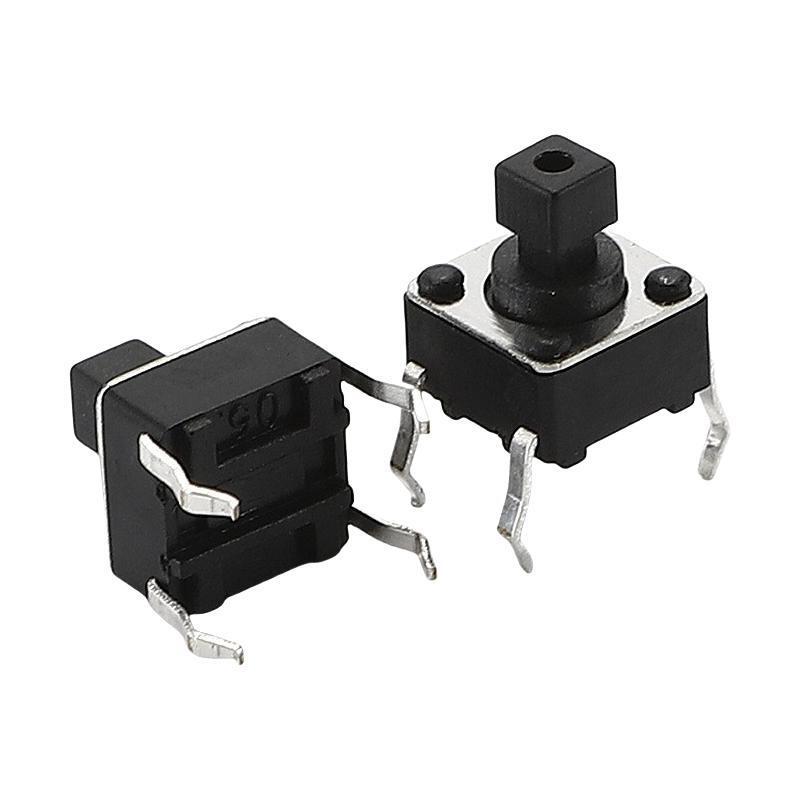 供应6X6X7.3方头按键开关 贴片按键开关6*6*7.3轻触按键