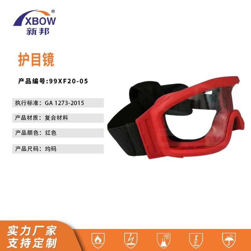 厂家供应F2抢险救援头盔森林消防应急救援头盔配套抗冲击护目镜