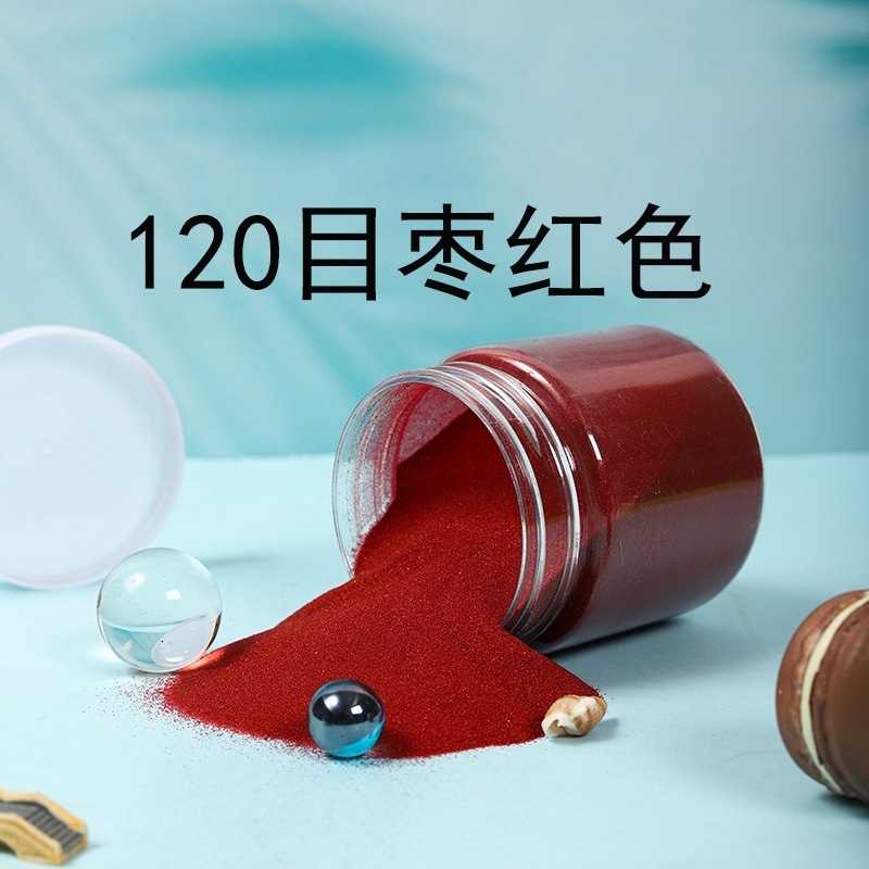 120 malla jardín de infantes color arena material fino deseo arena diy juego hecho a mano arena pintura de arena pintura de botella de arena arena color arena