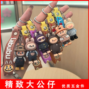 Cartoon Soft Tape Hat Little Sheep Keychain Pendant Blind Box Trendy Cool Series Promotional Gifts Ornaments Wholesale Stall