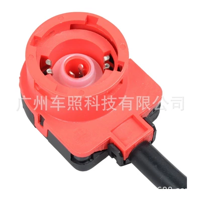 Wholesale Hid Xenon Lamp D2 Cable D2S Adapter D4S Adapter Cable Ballast Connector D4S Cable Car Light Power Cable (Vehicle HID Xenon Lamp) - d2-d4-4-contact-red-head