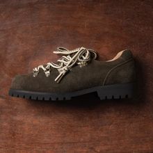 户外徒步登山鞋男女潮款复古休闲皮鞋圆头厚底德比鞋英伦风百搭