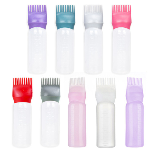 Bofei hair salon shampoo bottle, dry cleaning bottle, rinse bottle, hair dye bottle, dye cream bottle, hair dye comb, perm pot, hair care supplies