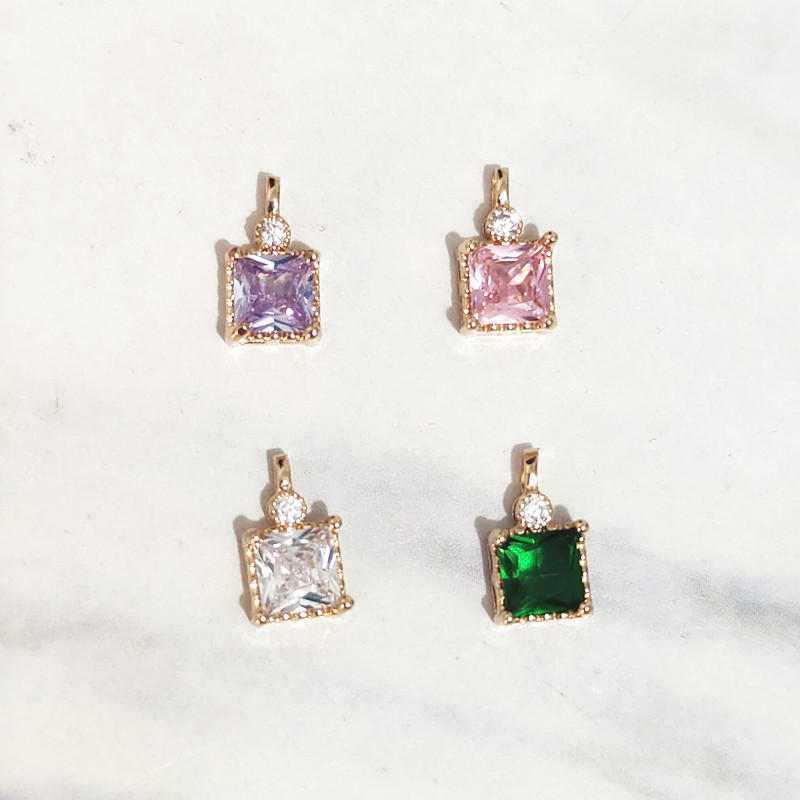 20 Piezas/Paquete Cobre Geométrico Accesorios De Joyería Colgante display picture 1