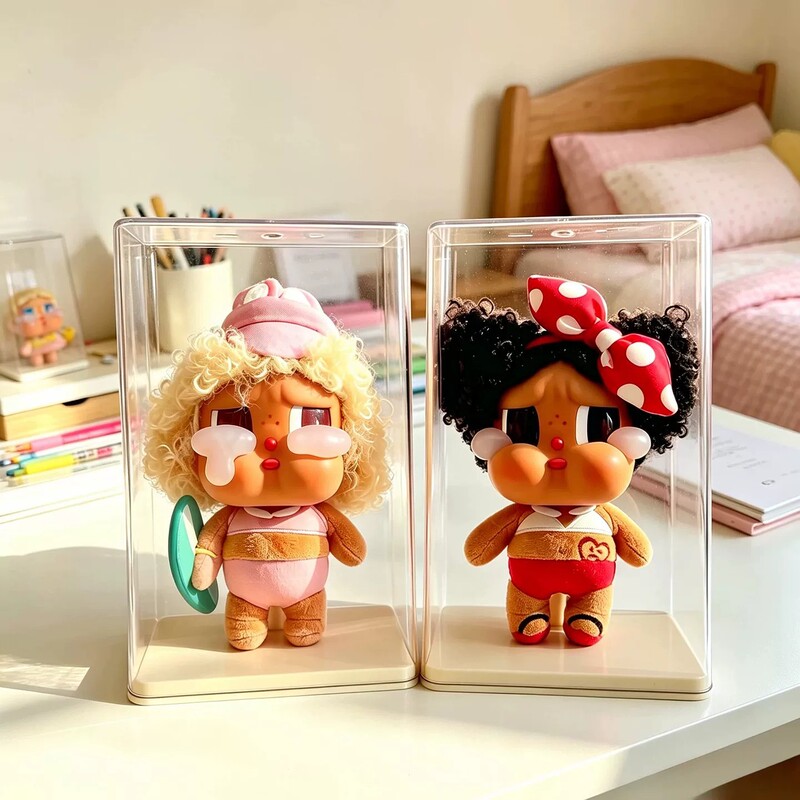 Bubble Mart Crybaby Storage Box Crybaby Summer Vacation Blind Box Storage Display Stand with Stand Transparent Cabinet Bubble Mart Crybaby Storage Box Crybaby Summer Vacation Blind Box Storage Display Stand with Stand Transparent Cabinet