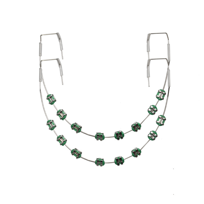 Decoración de aparatos ortopédicos dentales transfronterizos, colores completos, decoración de tirantes, aparatos ortopédicos de moda coloridos