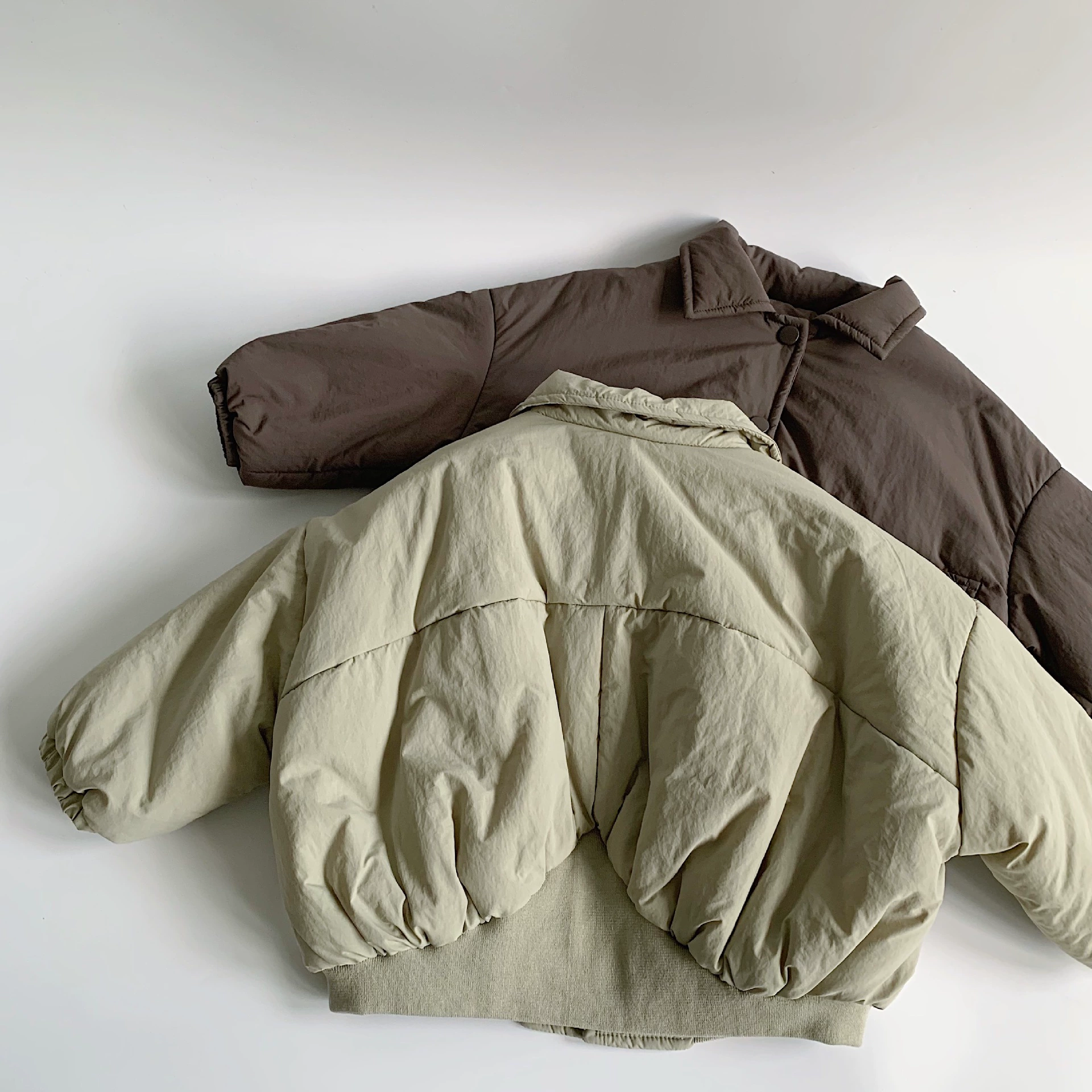 Демисезонная детская куртка с пухом для мужчин и женщин, oversize, увеличенная толщина