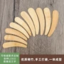 月牙竹制迷你化妆品冰淇淋勺