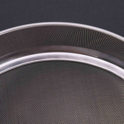 6PC Stainless Steel Flour Sieve Baking Gadget Round Flour Sieve Stainless Steel Sifter Powder Sieve Fine Mesh Sieve