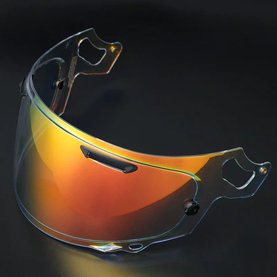 Motorcycle helmet lens fit Dəbilqə (Kaska) aksesuarları - rx7x-aurora-red-lens