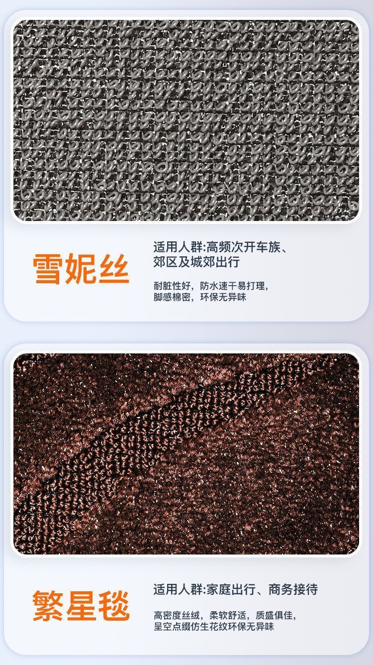Suitable for Audi Q5L foot mat 2010-24 bag threshold TPE car foot mat surrounds the upper tpe trunk mat