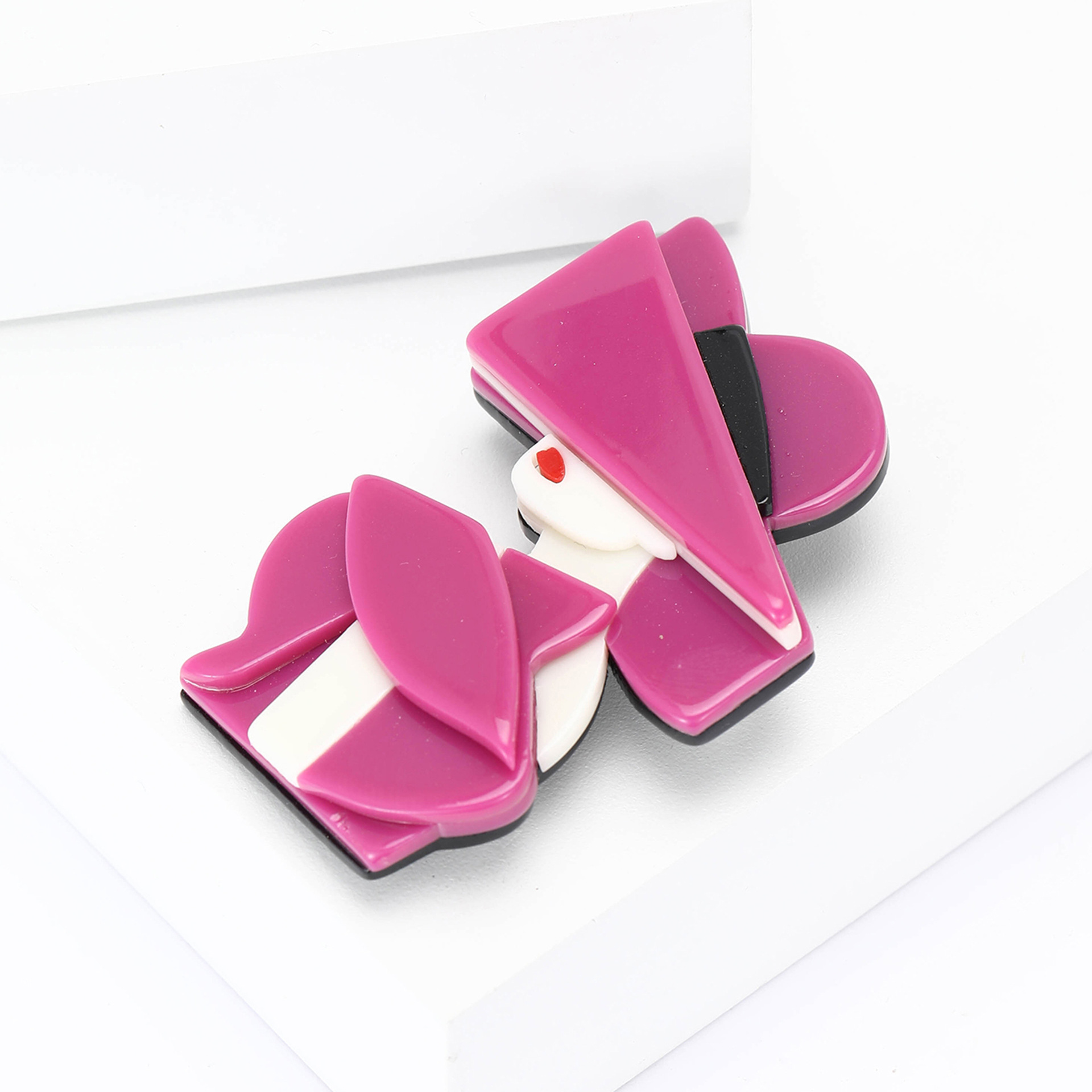 20g Weight Brooches Classification Party, Street Occasion Acrylic Material Cartoon Character Pattern Women's Gender Enamel Design Cartoon Style Style Cartoon Style Pin Cartoon Character Arylic Enamel Women's Brooches 6