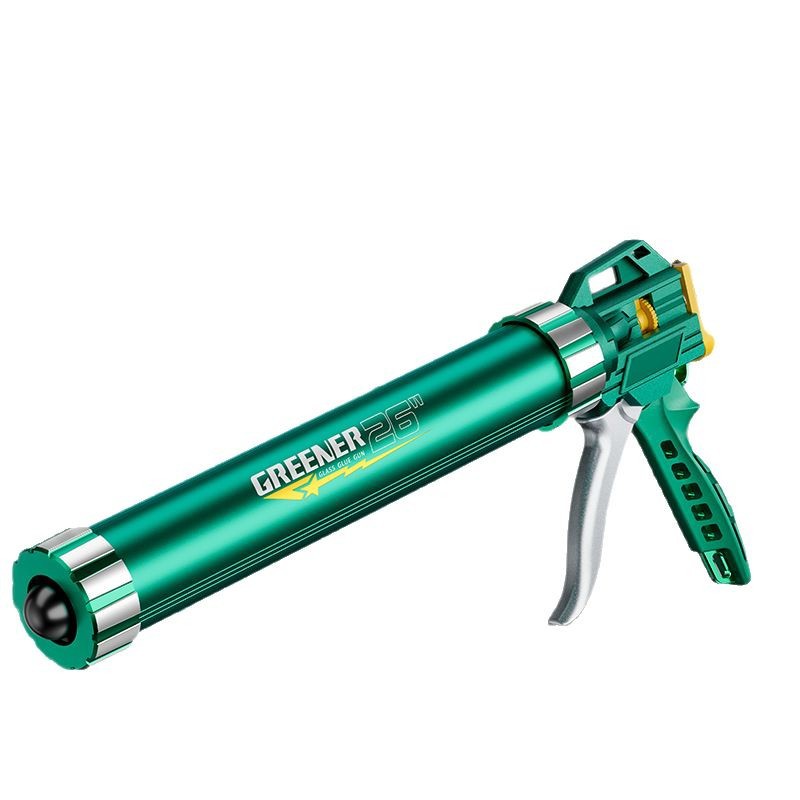 Lvlin Pistola de pegamento de vidrio Pistola de pegamento Pistola de pegamento de vidrio especial de silicona 26 Cojinete Estructura de ruptura automática Pistola especial