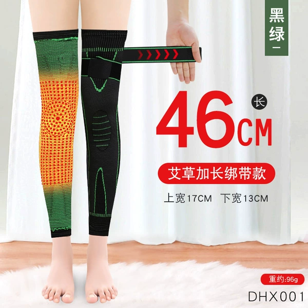 DHX001 black and green strap mugwort long style