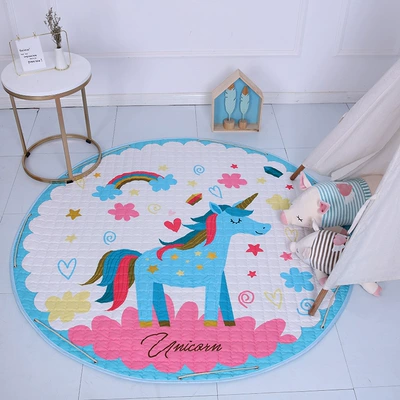 Outing Children's Climbing Mat Storage — Avtomobil döşəmə paspasları - love-pony-diameter-15m-thickness-1cm