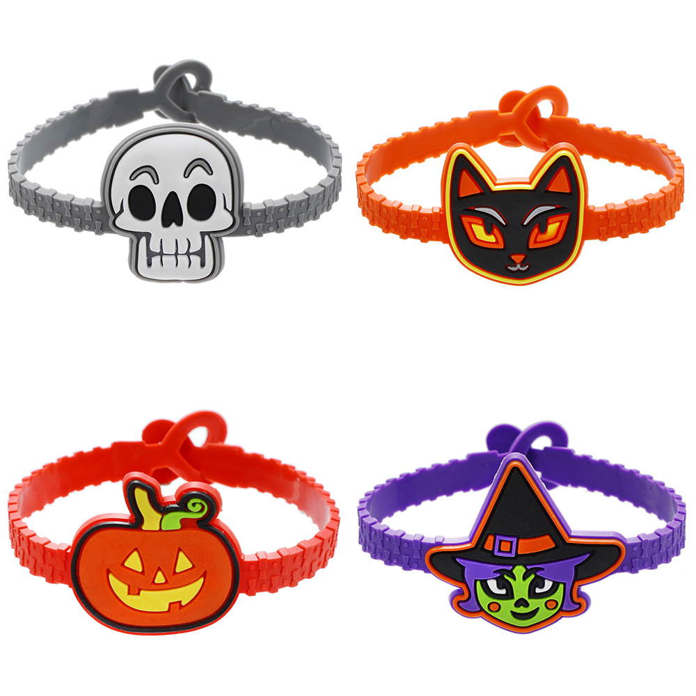 Halloween Cute Pumpkin Ghost Silica Gel Party Holiday display picture 1