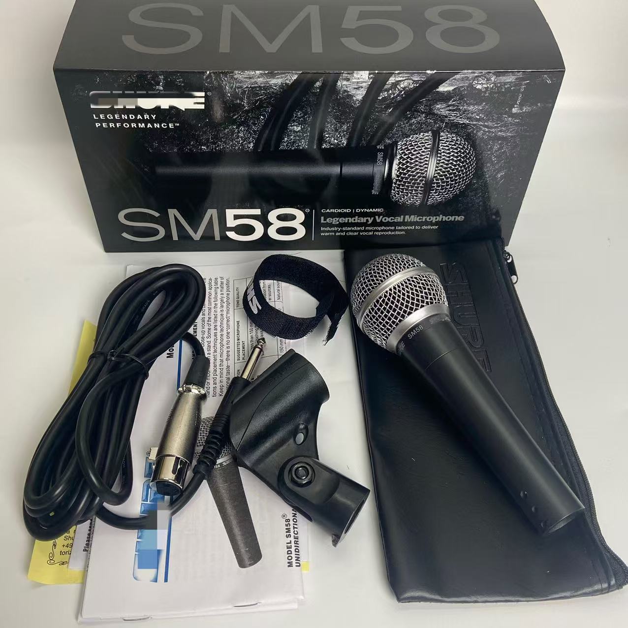 Cross-Border Sm58Lc Wired Microphone Ktv Stage Microphone Classic Vocal Karaoke Professional Handheld Microphone