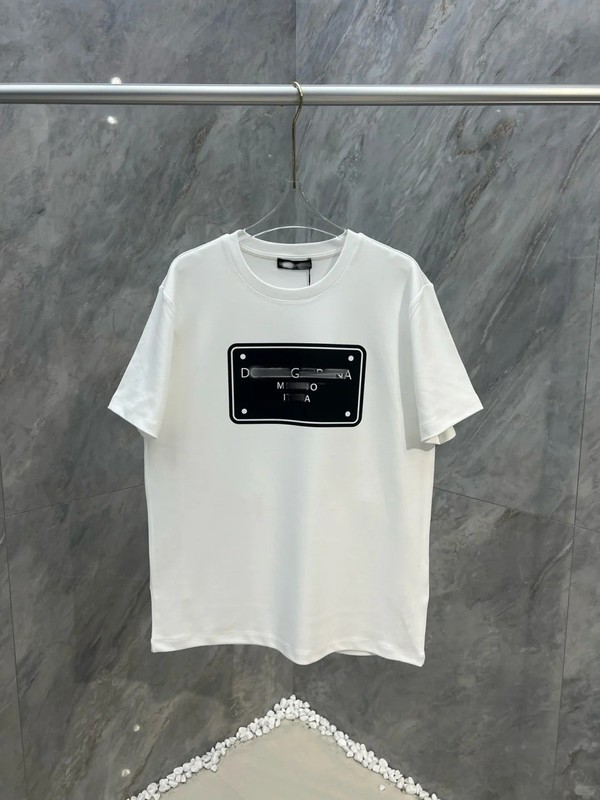 D Dujia G 夏新作人気プリントヨーロッパ通気性ラウンドネックカジュアル万能トレンドブランドトップス Tシャツ半袖メンズ|undefined
