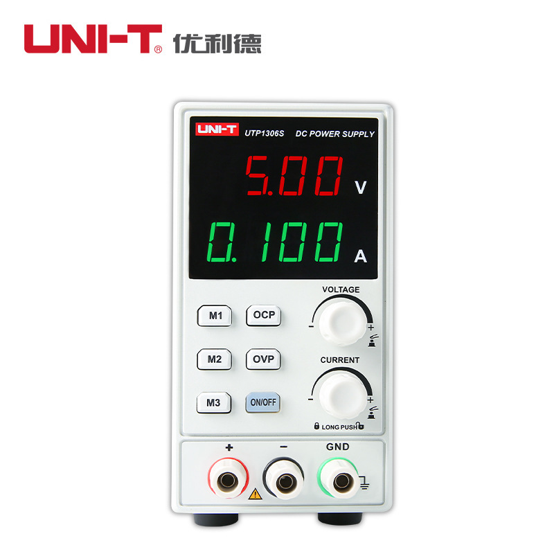 优利德 UTP1306S开关型经济型直流稳压电源 32V/6A 单路输出 全新