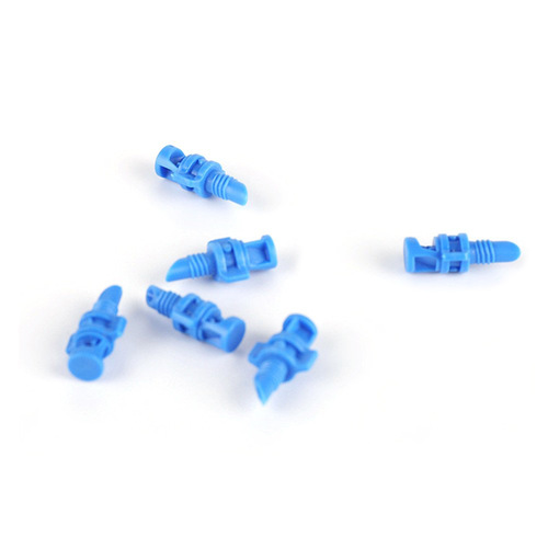 Blue 90° Refraction Atomization Sprinkler for Greenhouse, Vegetable and Fruit Garden, Orchard Irrigation and Humidification Atomization Micro Sprinkler