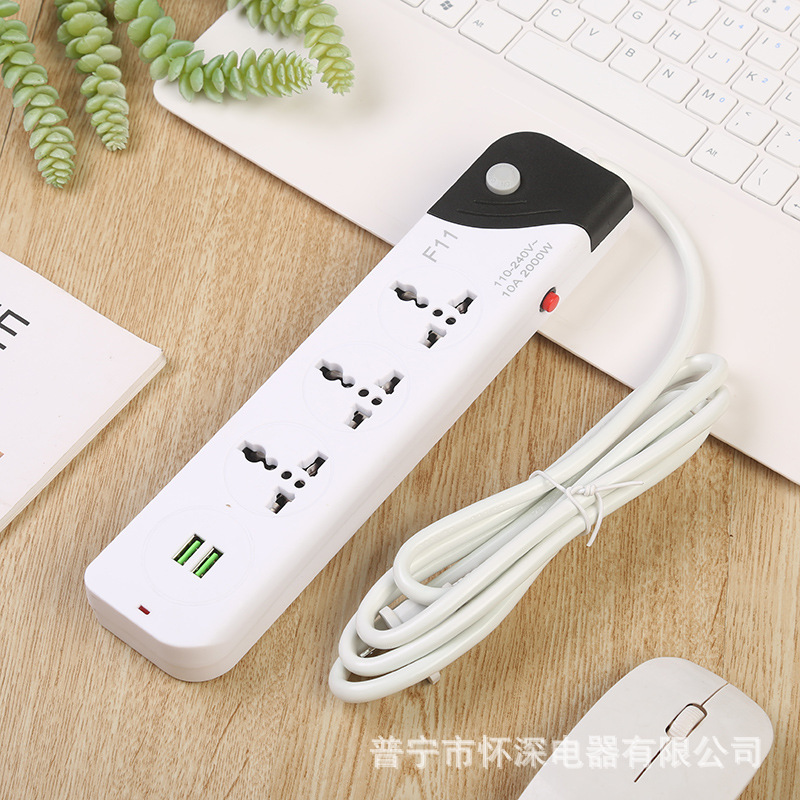 F11 # 9 agujeros con placa de cable USB comercio exterior color NT bolsa de embalaje de inserción de inserción