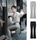 God pants! 25 Star Zhao Rusi Same Skin-Friendly Naked Yoga Pants Sports Home Leisure Bell Pants Women's Pants